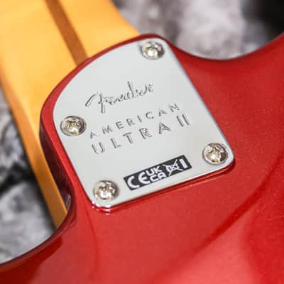 Fender American Ultra II Stratocaster | Sinister Red image 14