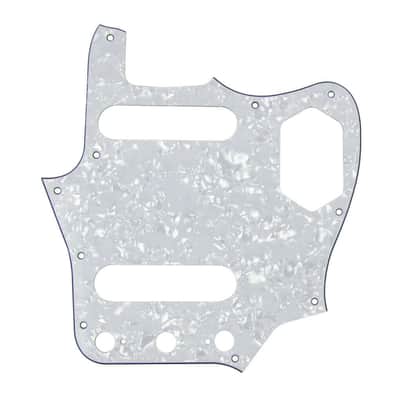 Jaguar Pickguard Scratch Plate Fits Fender USA - Gold Pearl image 13