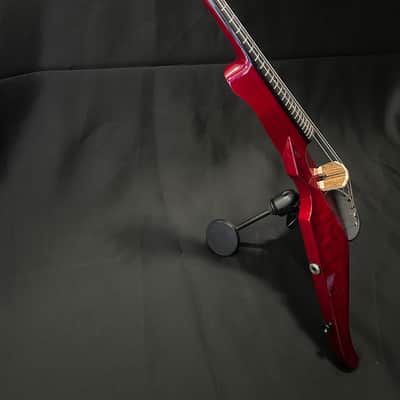 Wood 5 String Fretted Custom Viper - Custom Deep Red Pattern Finish image 12