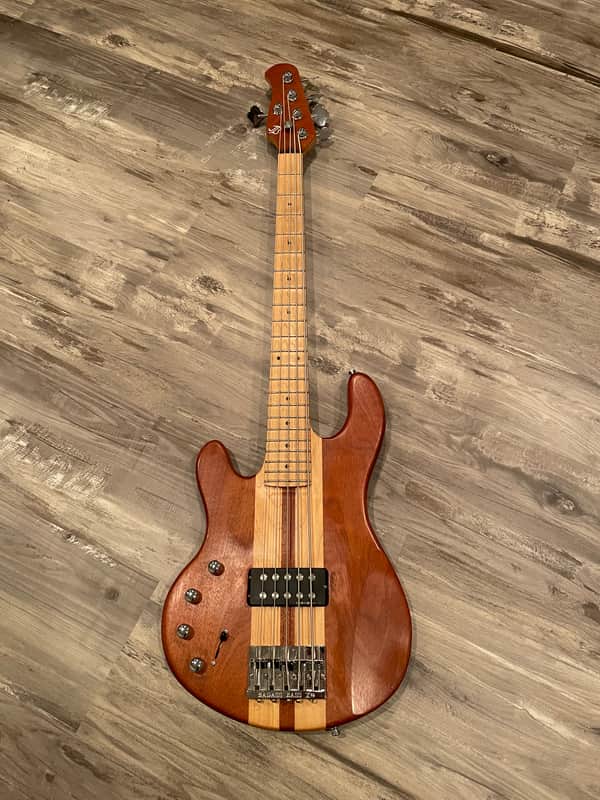 JJ Boncik  Custom 5 string 2008 Maple Mahogany image 1