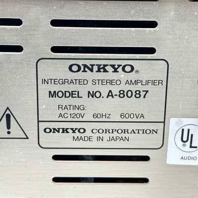 Onkyo Integra A-8087 Integrated Amp image 9