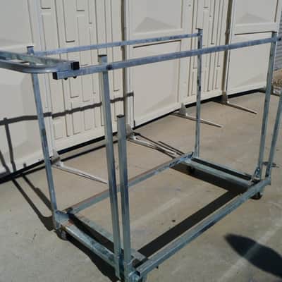 LOT OF 7 WENGER TRAVELMASTER ACOUSTICAL CHOIR SHELLS 4 BASE+3 FILLER w/ CART - $11,995 LIST - CAN SHIP! image 7