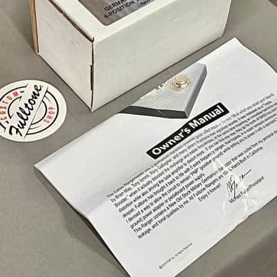 Fulltone Custom Shop Ranger Treble Boost - Silver image 6
