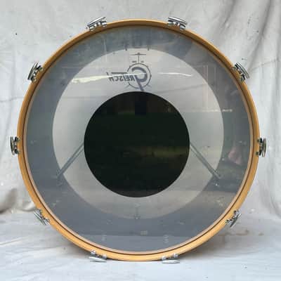 Gretsch USA Custom 26" x 14" Bass Drum 1980's  Square Badge - Maple - Natural - EXCELLENT image 5