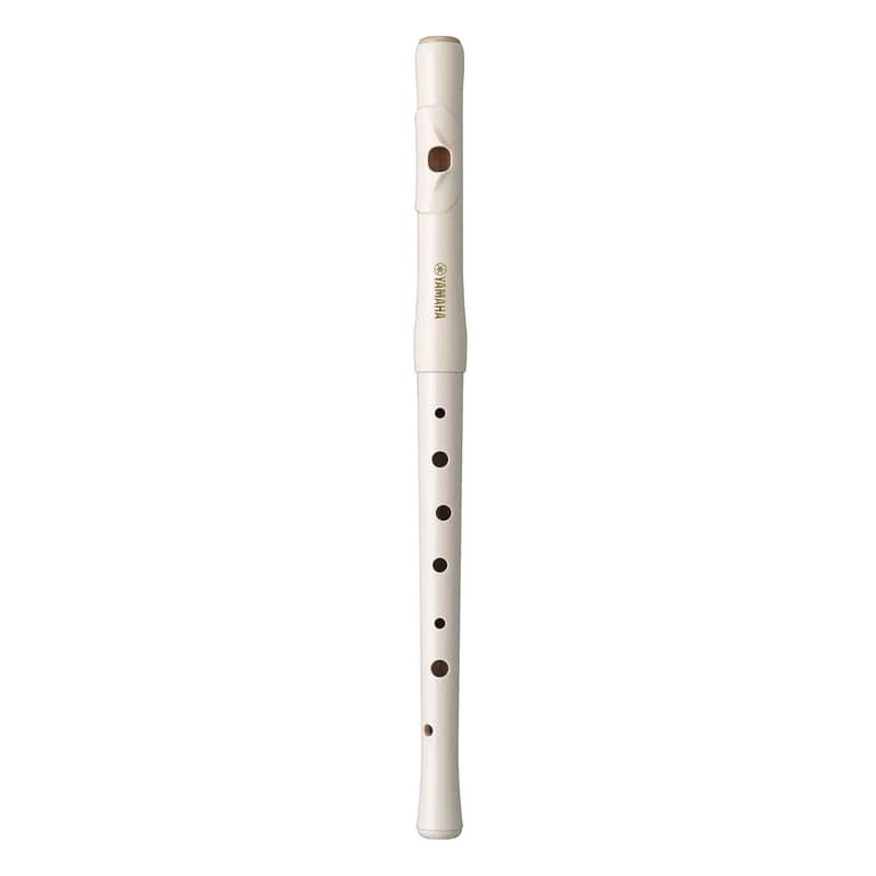 Yamaha YRF21 Fife - C Major, White, 2-Piece ABS Resin image 1