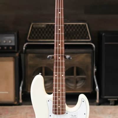 Fender Standard Jazz Bass - Olympic White image 4