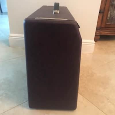 Fender '65 Deluxe Reverb Reissue "Bordeaux Blues" FSR Limited Edition 22-Watt 1x12" Guitar Combo 2012 - 2014 - Wine Red image 3