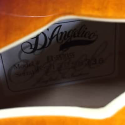 D'Angelico Bass EX-SS 2013 Left Hand Sunburst image 7