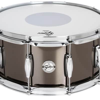 Gretsch Drums Black Nickel Over Steel Snare Drum - 6.5 x 14-inch - Black Nickel image 1