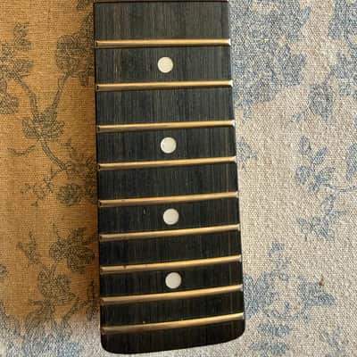 Telecaster Neck with tuners- maple w/pau ferro fretboard image 5