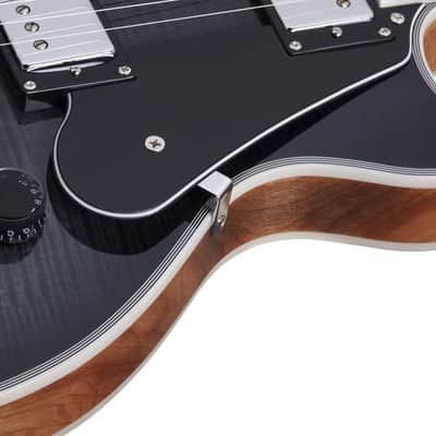 Schecter Solo-II Custom Trans Black Burst image 6