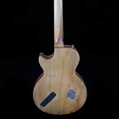 Black 35 Guitars Mary Jane Single Cutaway Electric Guitar - Gold Top image 4