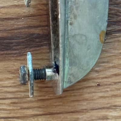 Ludwig Mini Classic Snare Drum Lugs Vintage 60's Nickel Lot of 8 image 6