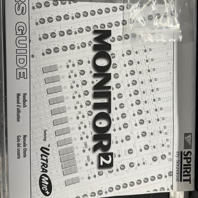 Soundcraft Spirit Monitor 2 32-Channel Mixer 1990s - Dark Grey image 12