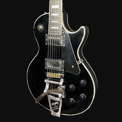 Maybach Lester 57 Custom Electric Guitar With Bigsby in Black Velvet image 3