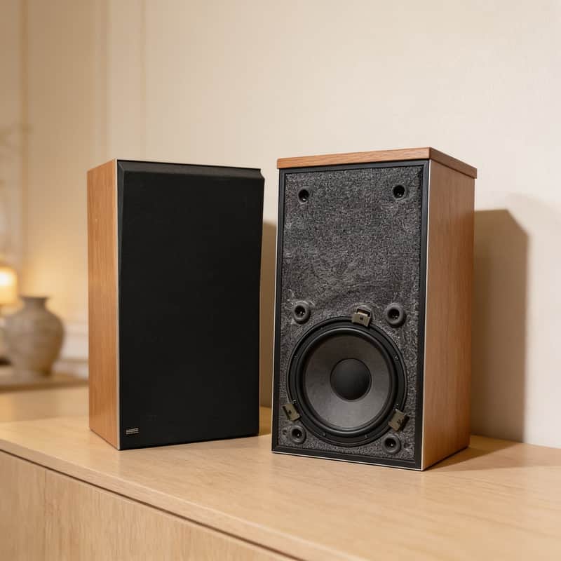 Bang & Olufsen Beovox S35 Rare Vintage Speakers Tested Working Warranty image 1