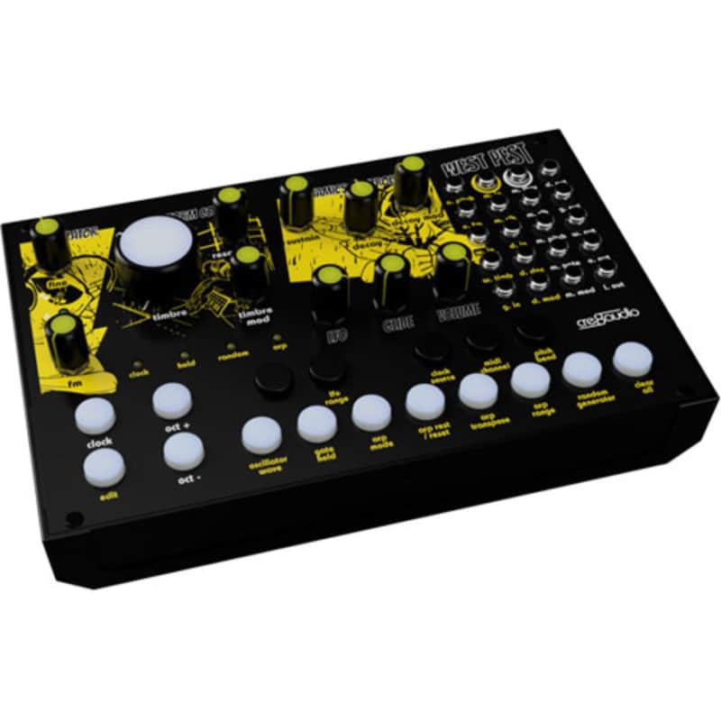 Cre8Audio West Pest Semi-Modular West Coast Style Desktop Synthesizer image 2