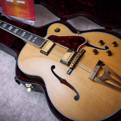 GIBSON USA Custom Shop Art & Historic Super 400 "Natural + Ebony" (2002) image 1