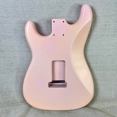 Unbranded Stratocaster Shell Pink Pearl Guitar Body SSS image 2