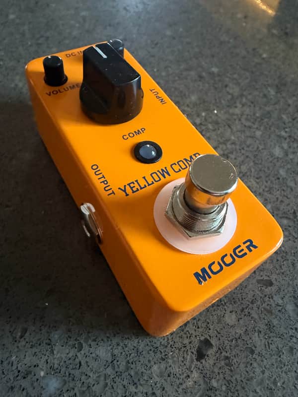 Mooer Yellow Comp Optical Compressor 2022 - Yellow gloss image 1