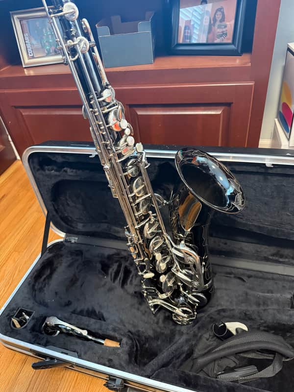 Antigua Power Bell Tenor Saxophone TS4248 2020's - Black Nickel image 1