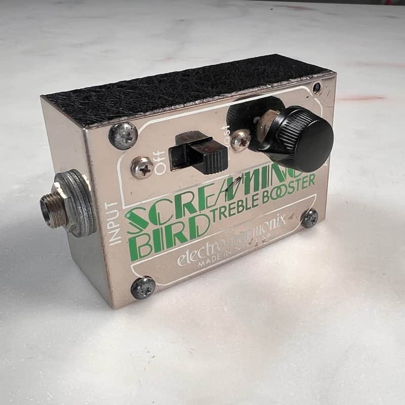 Electro-Harmonix Screaming Bird Treble Booster 1970s - Metal