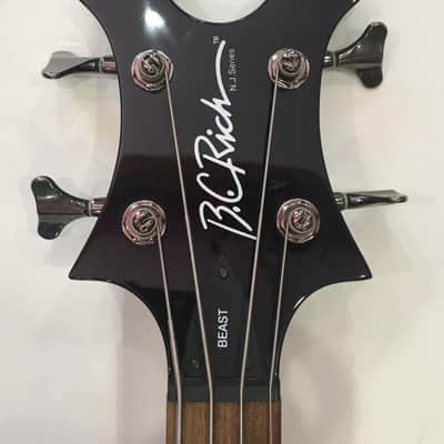 BC Rich NJ. Series Beast Electric Bass Guitar image 2