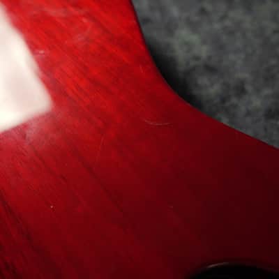 Fender Hollow Body Telecaster Partscaster P90 Special Natural Red Spalted Maple Flame top image 17