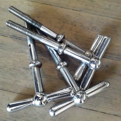 Ludwig Vintage Timpani Tension Key Rods Set - Nice Patina image 4
