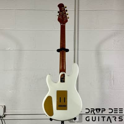 Ernie Ball Music Man Cory Wong StingRay II Deluxe Electric Guitar w/ Case-Polaris White image 13