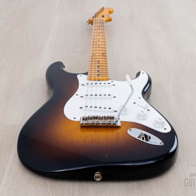 2024 Fender Custom Shop Limited Edition 1954 Stratocaster 70th Anniversary Journeyman Relic Sunburst w/ Case, CoA image 9