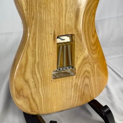 Antonio Tsai Strat Style Electric Guitar Body Loaded - Natural image 8