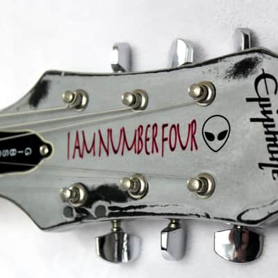 Custom Painted and Upgraded (Aged and Worn) Epiphone LP Special ll With Matching Headstock image 9