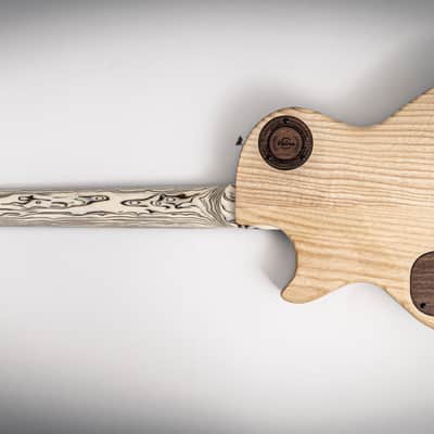Mithans Guitars Valira Birch Burl boutique electric guitar image 2