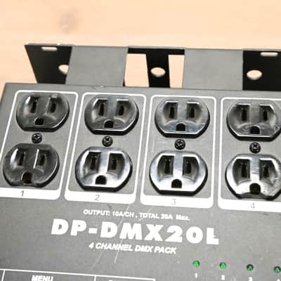 Elation DP-DMX20L 4-Channel DMX Dimmer/Switch Pack CG0137C image 3