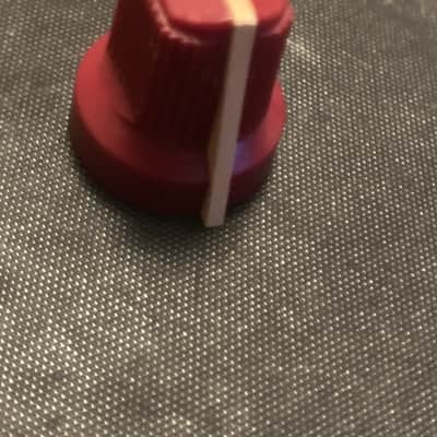 Fender Evil Red Knobs 1989 Red Amp Knobs image 7