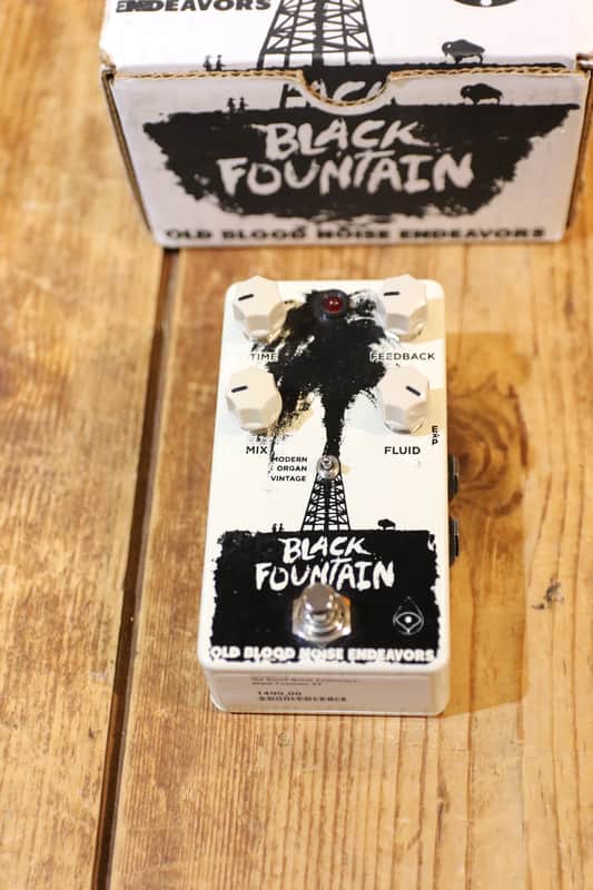 Old Blood Noise Endeavors Black Fountain Delay V2 2015 - 2019 - Graphic Bild 1