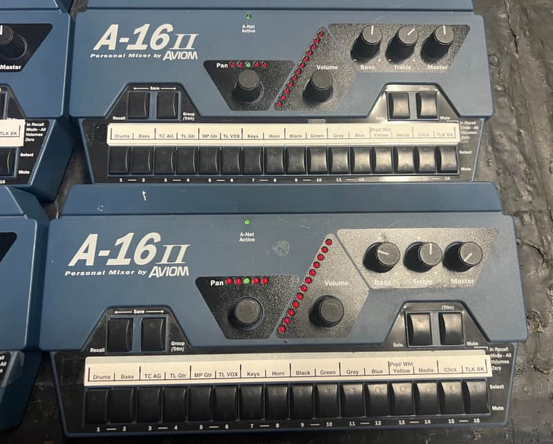 Aviom A-16II Personal Mixer - 9 Available image 1