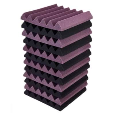 Acoustic Foam Panels (48 Pack) 2" X 12" X 12" Soundproof Fireproof Studio Wall Padding image 5