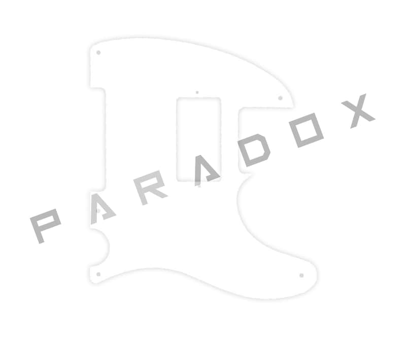 Custom Pickguard For 2019 - 2024 Made in Indonesia Squier Classic Vibe 50's Telecaster - Solid White .090" image 1