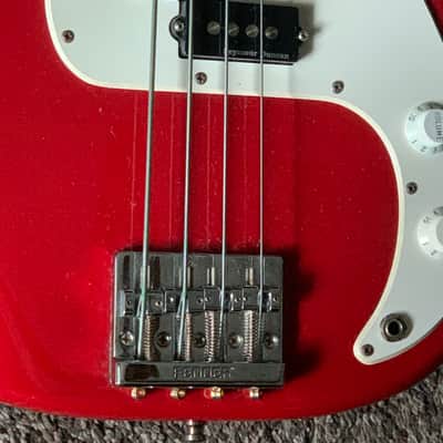 1994 Fender Precision Bass with Rosewood  Fretboard electric bass guitar upgrades image 12