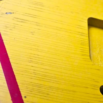 MJT Jazzmaster Body Yellow Nito Relic image 9