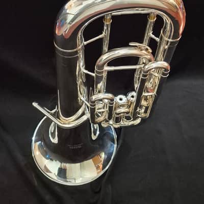 Yamaha YEP-321S Intermediate 4-Valve Euphonium - Silver-Plated image 2