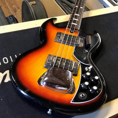 Jolie basse Kay modèle K-2B de la fin des années 60 fabriquée au Japon Shor scale image 10
