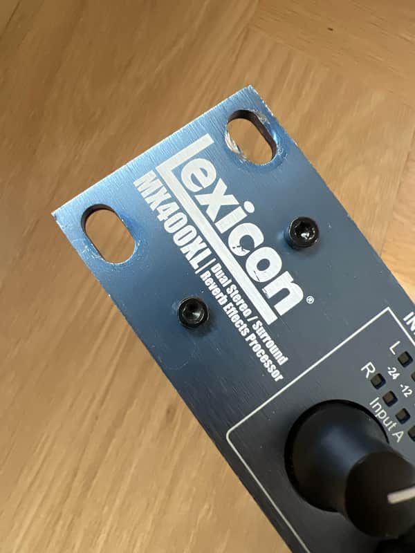 Lexicon MX400XL Dual Stereo / Surround Reverb Effects Processor 2010s - Blue image 1