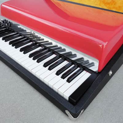 Fender Rhodes Celeste - Fiesta Red 49 key - Serviced w/Restoration - Extremely Rare image 3