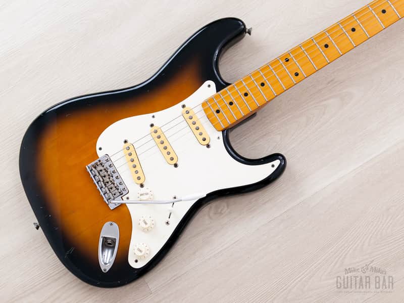 1992 Fender Stratocaster ‘57 Vintage Reissue ST57-53 Sunburst, Japan MIJ Fujigen image 1