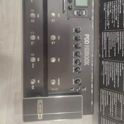 Line 6 POD HD500X Multi-Effect and Amp Modeler 2010s - Black image 2