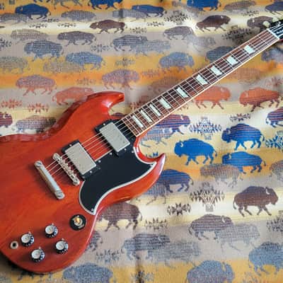 Gibson SG Custom Shop VOS '61 Reissue 2013 - Faded Cherry image 2