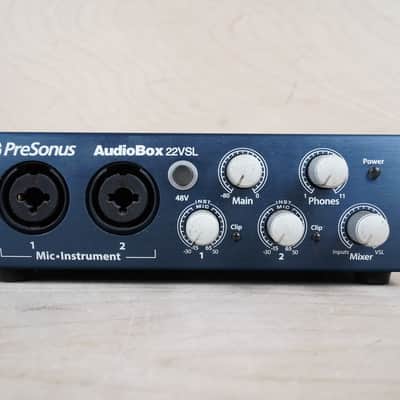 PreSonus AudioBox 22VSL 2011 Blue w/ USB Cable image 1